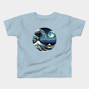 Great Wave off Kanagawa Japanese Kids T-Shirt